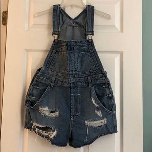 LF denim overalls